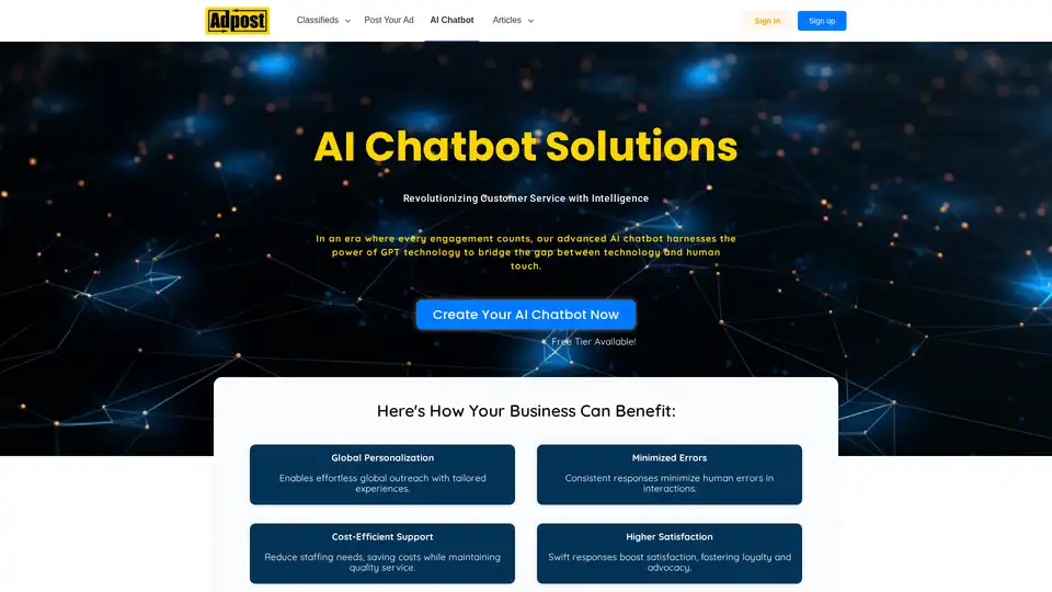 AI Chatbot - Adpost