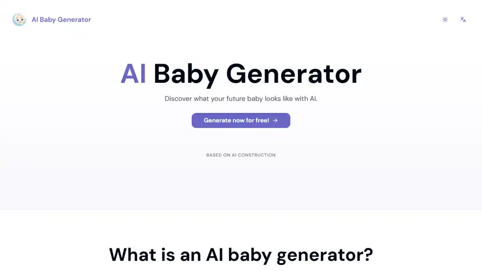 AI Baby Generator