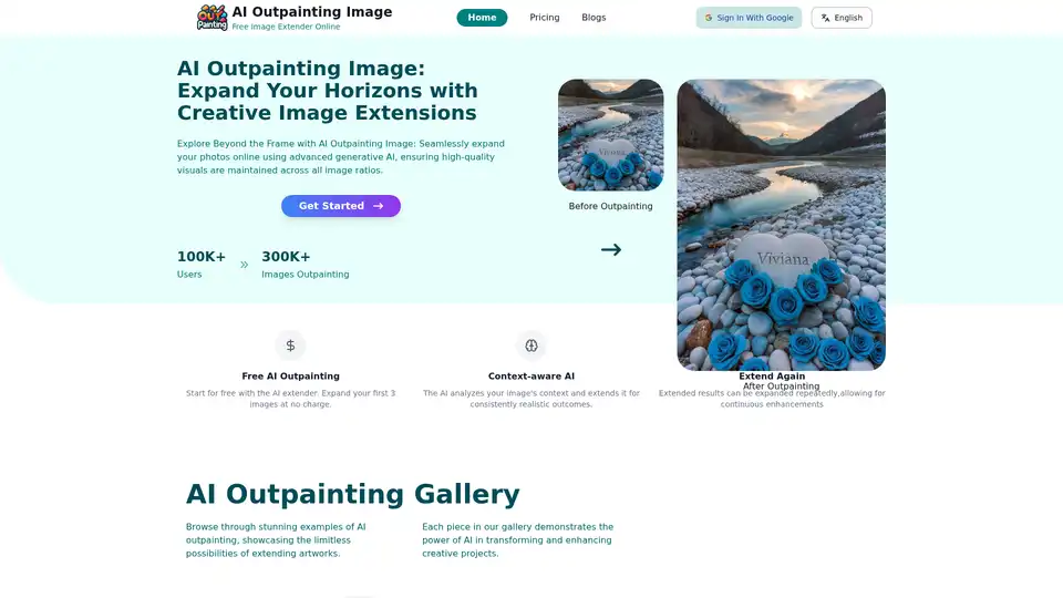 AI Outpainting Image