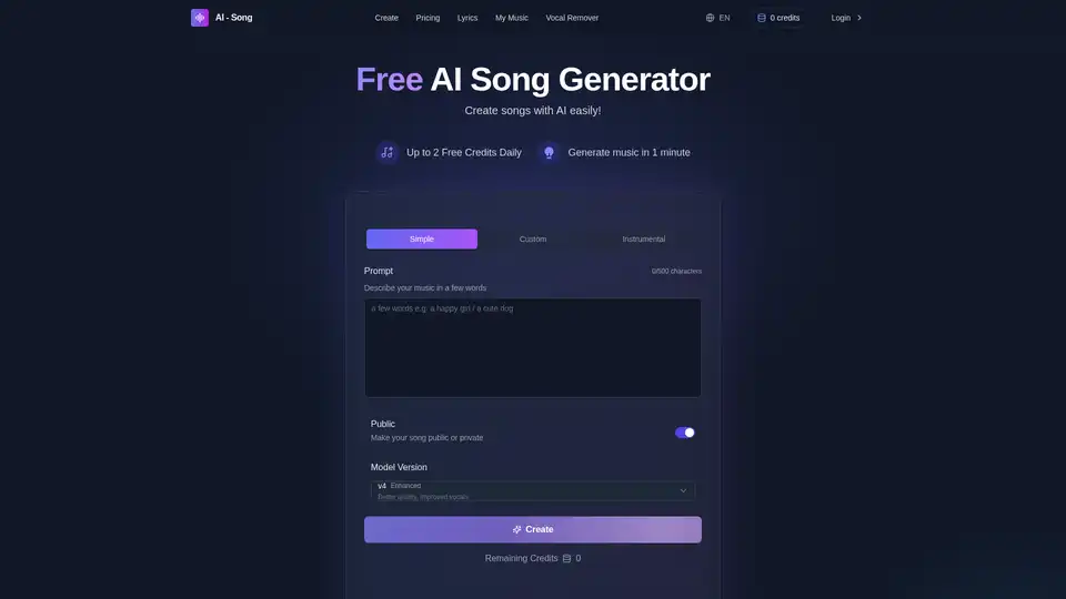 AI Song Generator