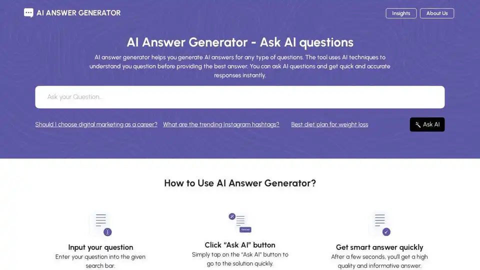 AI Answer Generator