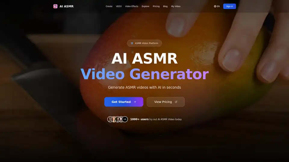 AI ASMR