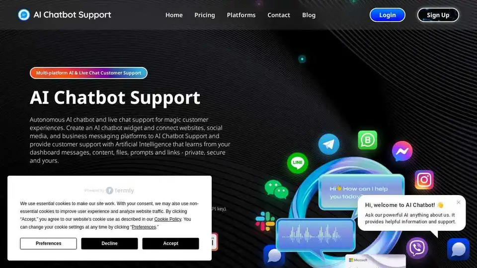 AI Chatbot Support