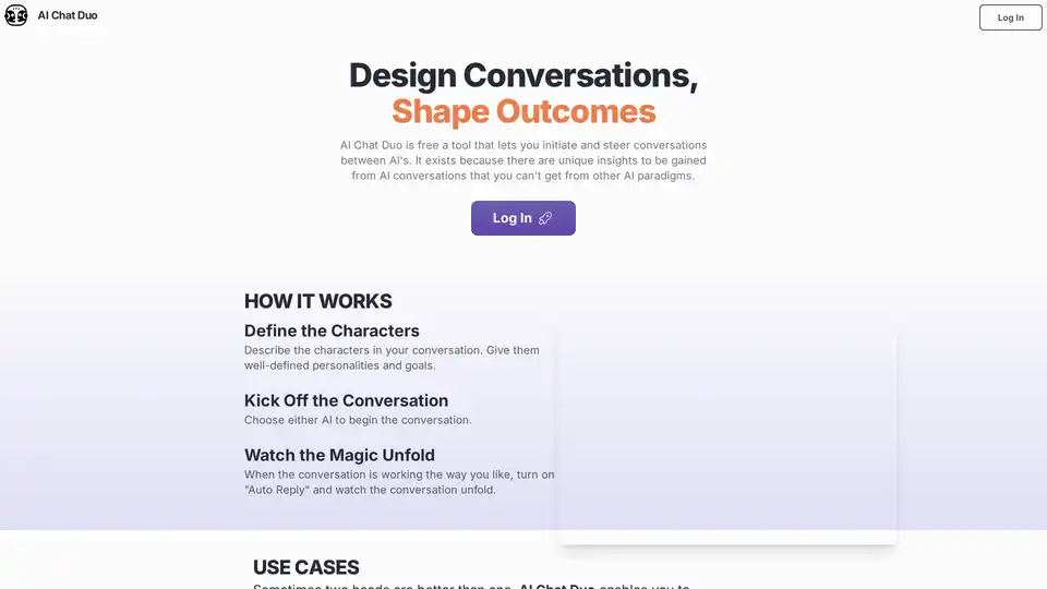 AI Chat Duo