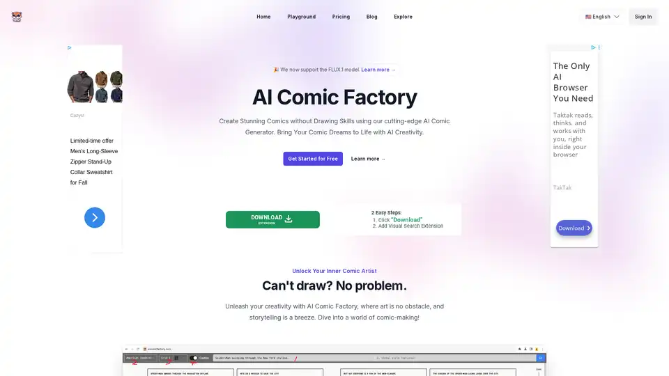 AI Comic Factory