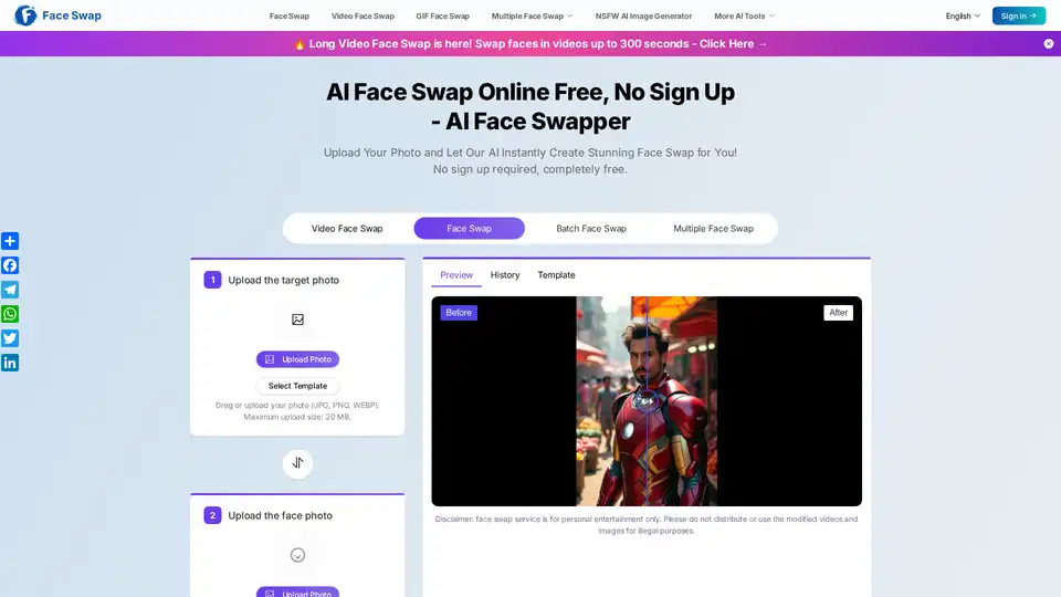 AI Face Swapper