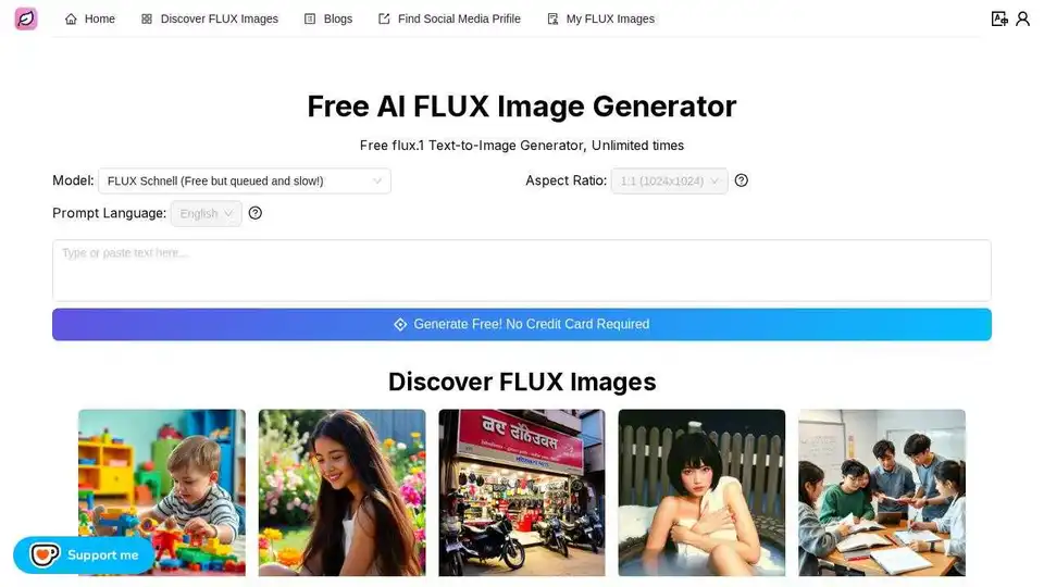 FLUX Image Generator