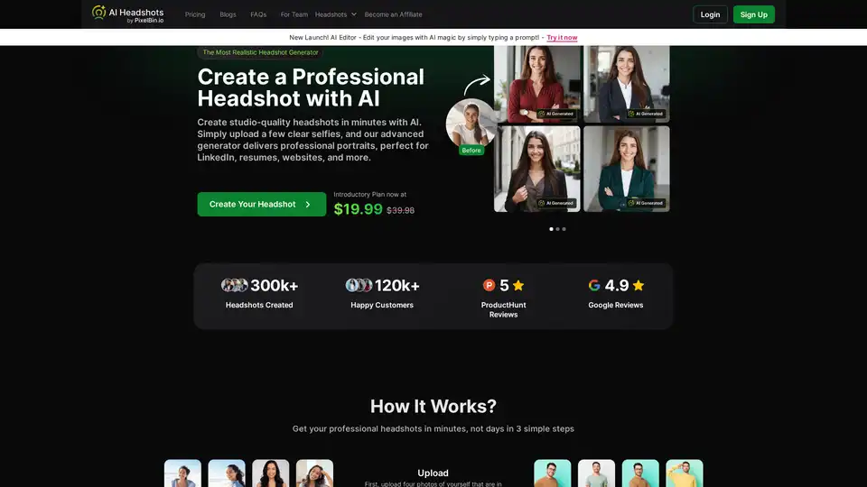 AI Headshot Generator