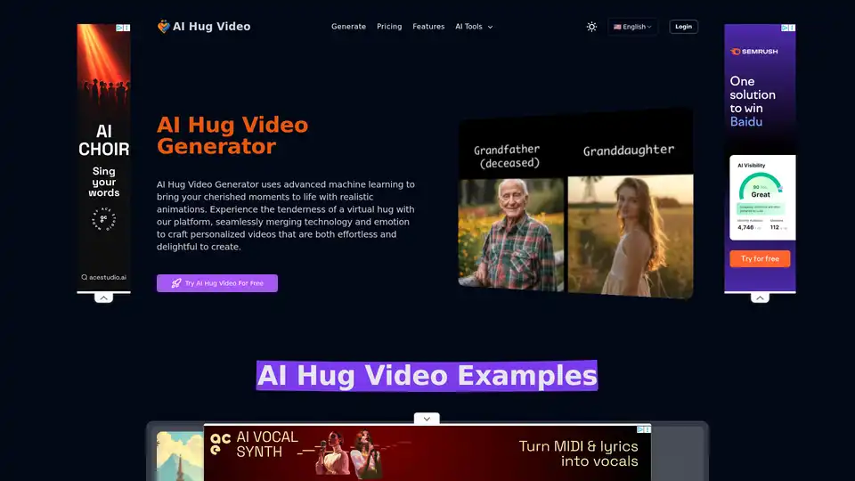 AI Hug Video Generator