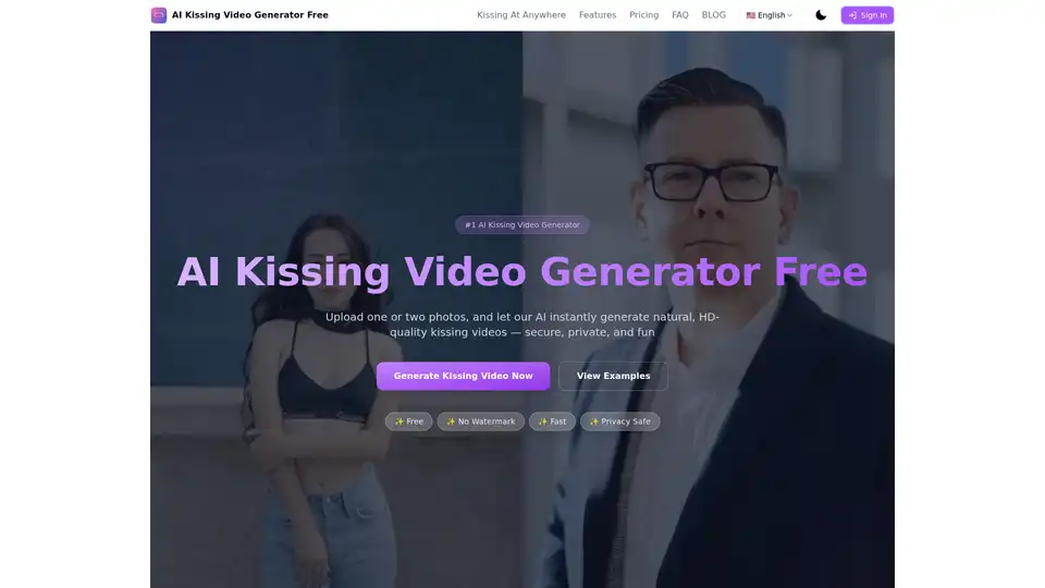 AI Kissing Video Generator