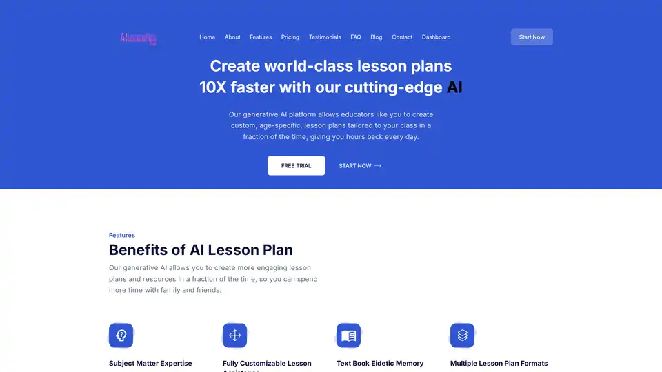AI Lesson Plan Generator