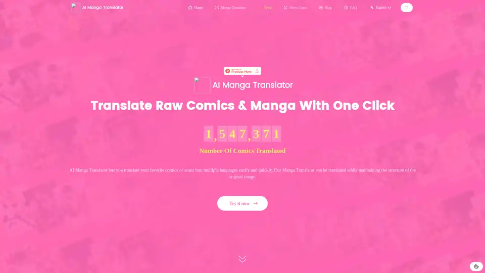 AI Manga Translator
