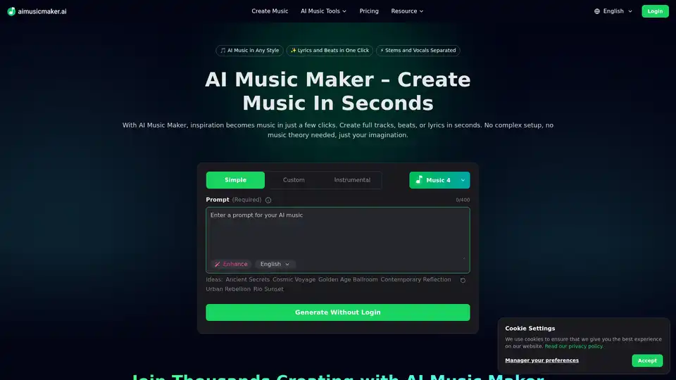 AI Music Maker
