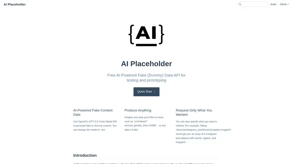 AI Placeholder