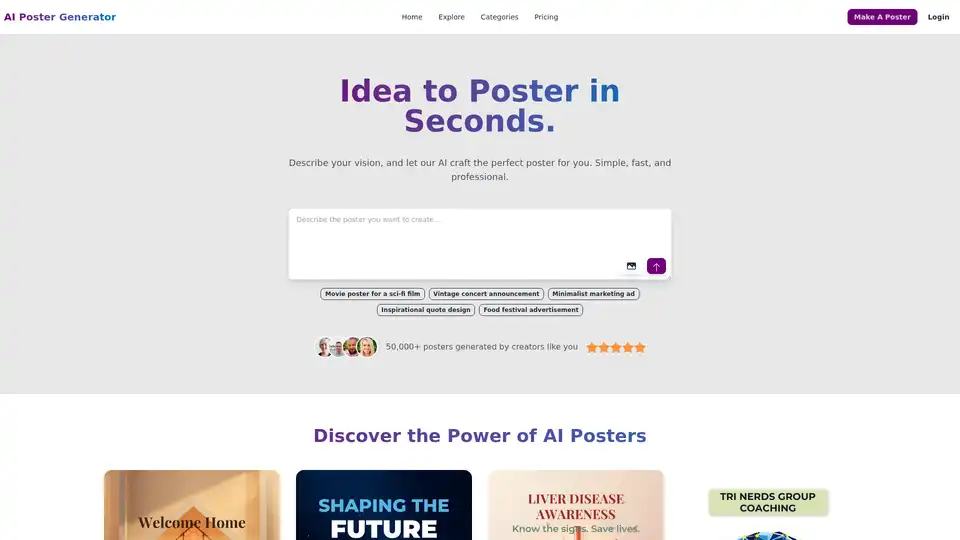 AI Poster Generator