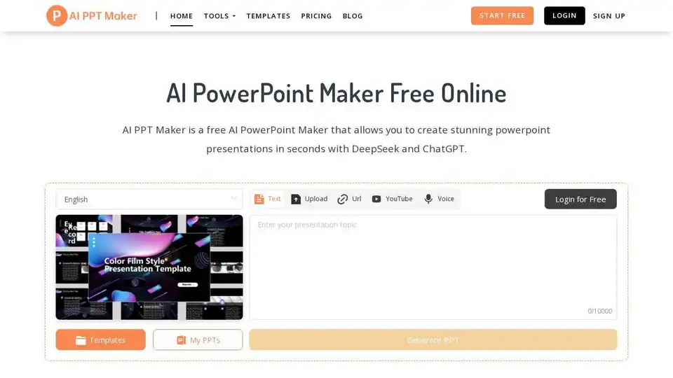 AI PPT Maker