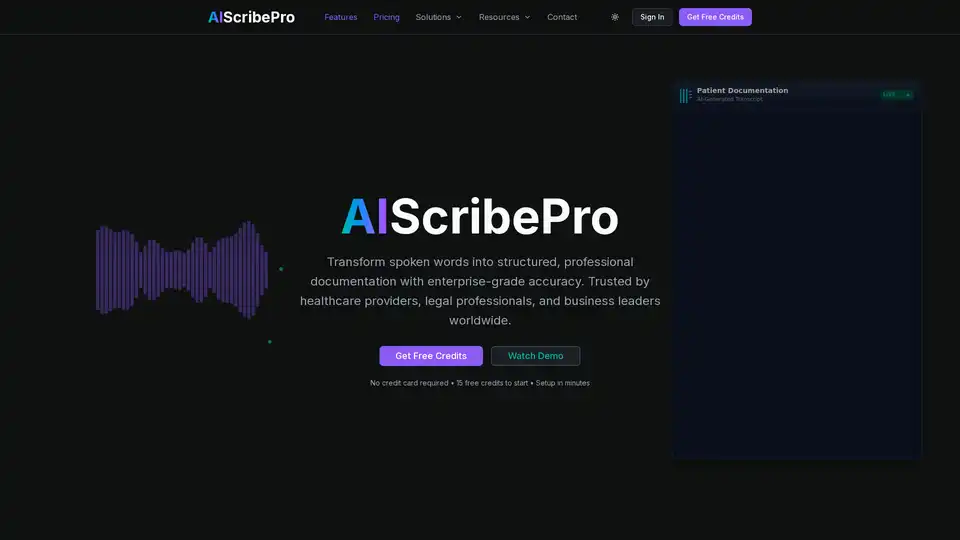 AI Scribe Pro
