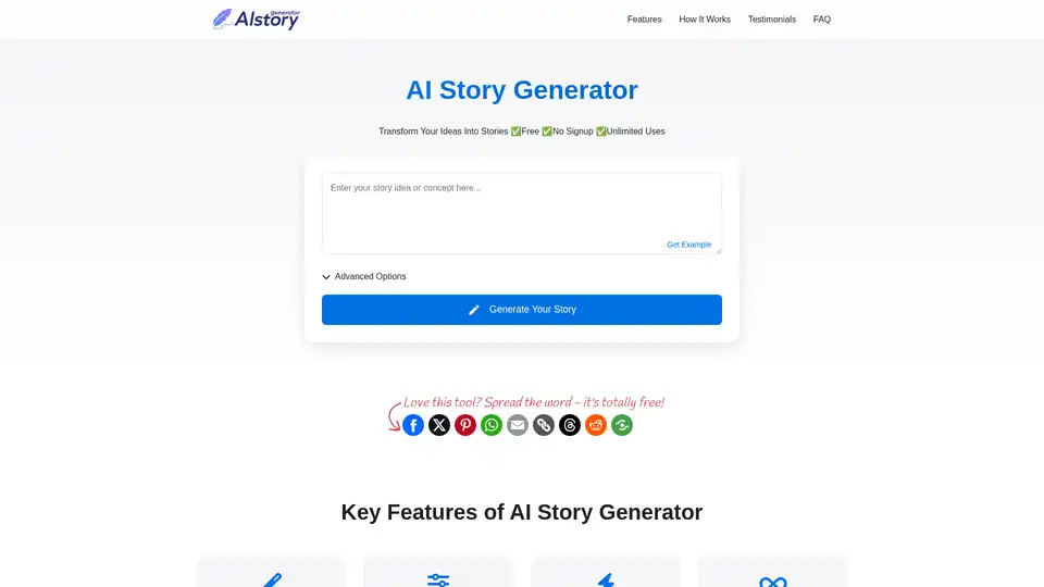 AI Story Generator