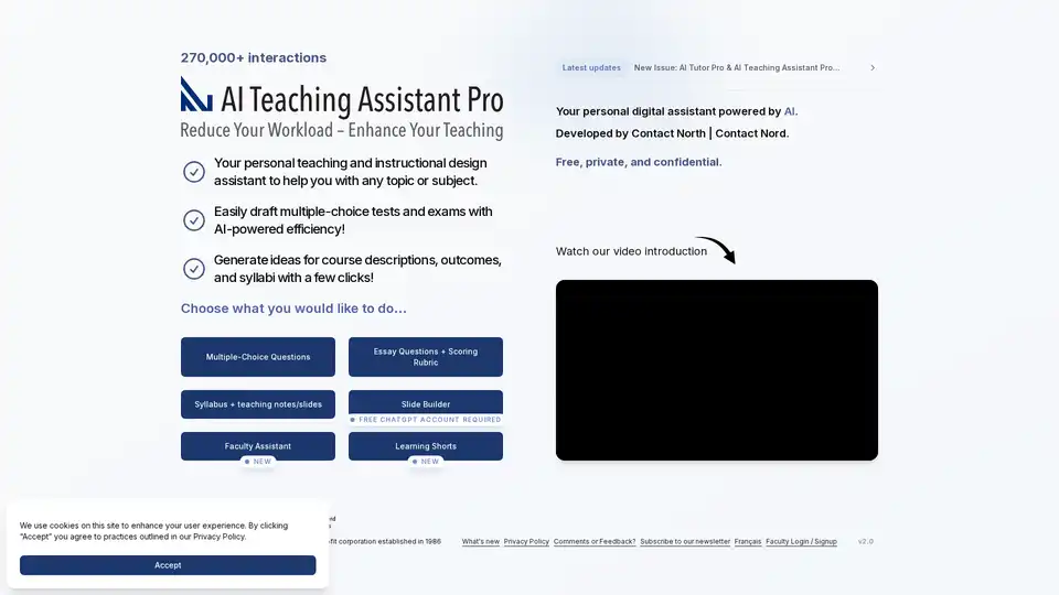 AI Teaching Assistant Pro