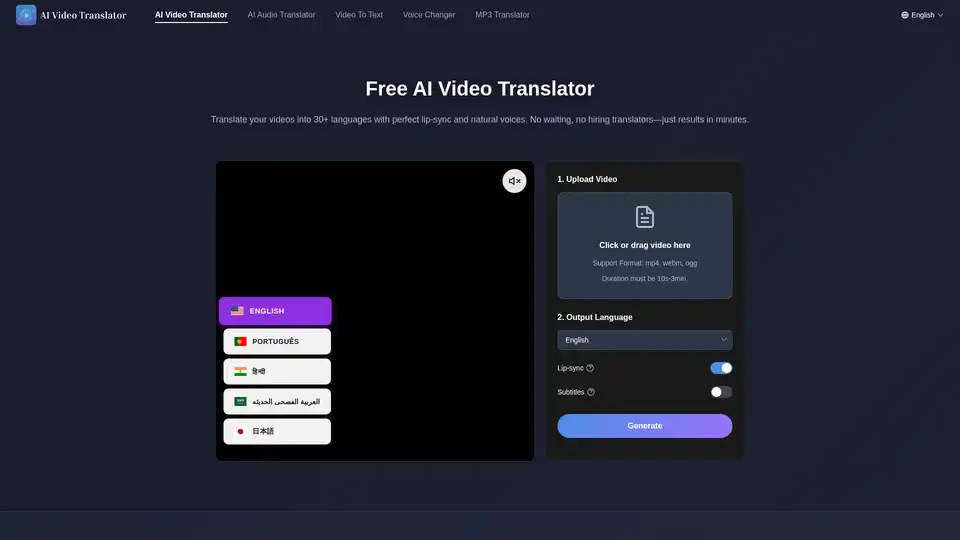 AI Video Translator