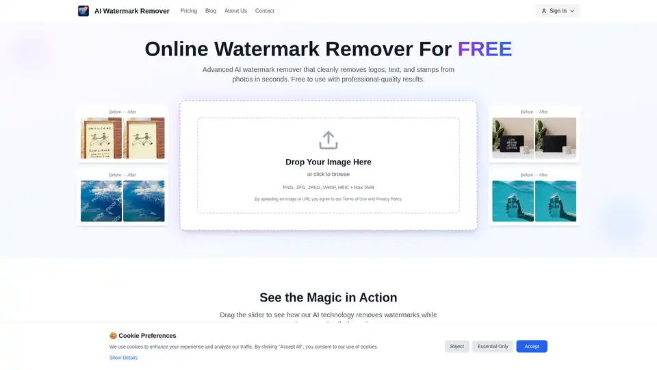 AI Watermark Remover