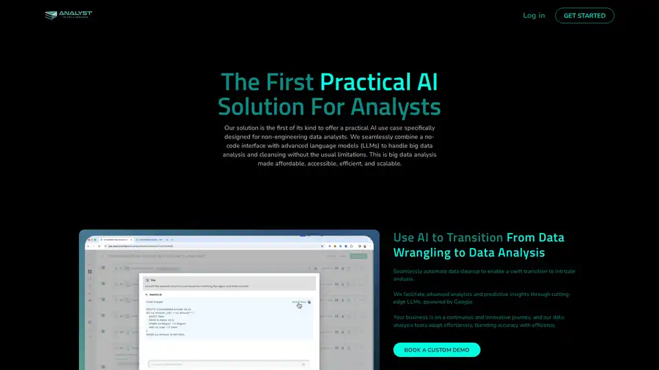 Analyst Intelligence Platform