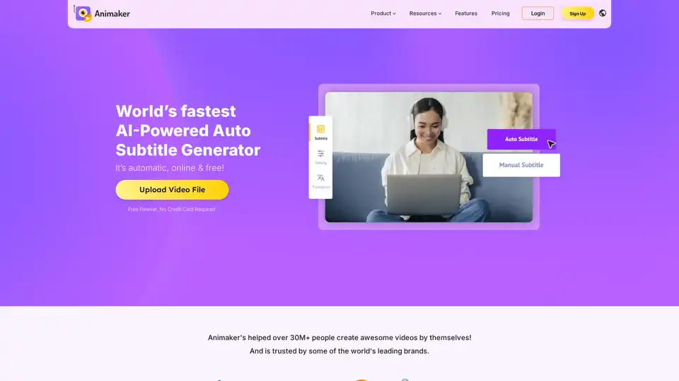 Animaker Subtitle Generator