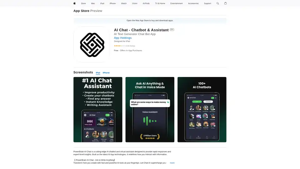 PowerBrain AI Chat
