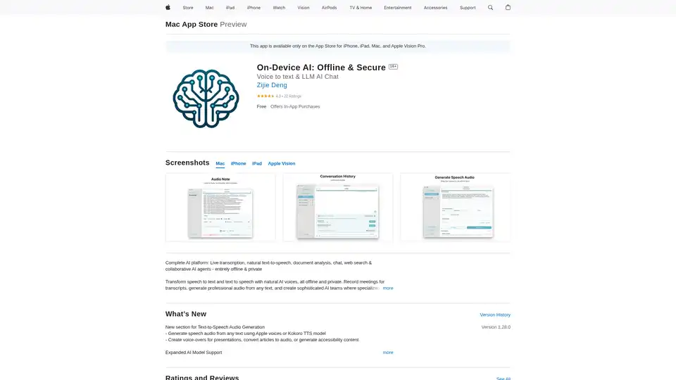 On-Device AI: Offline & Secure