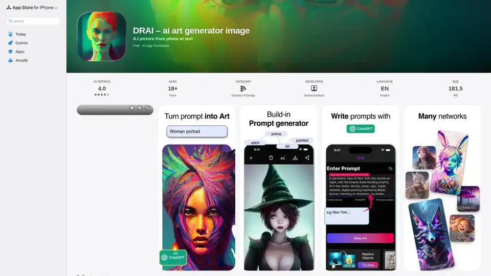 DRAI – ai art generator image