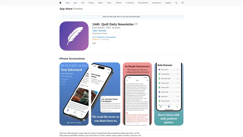 1440: Quill Daily Newsletter