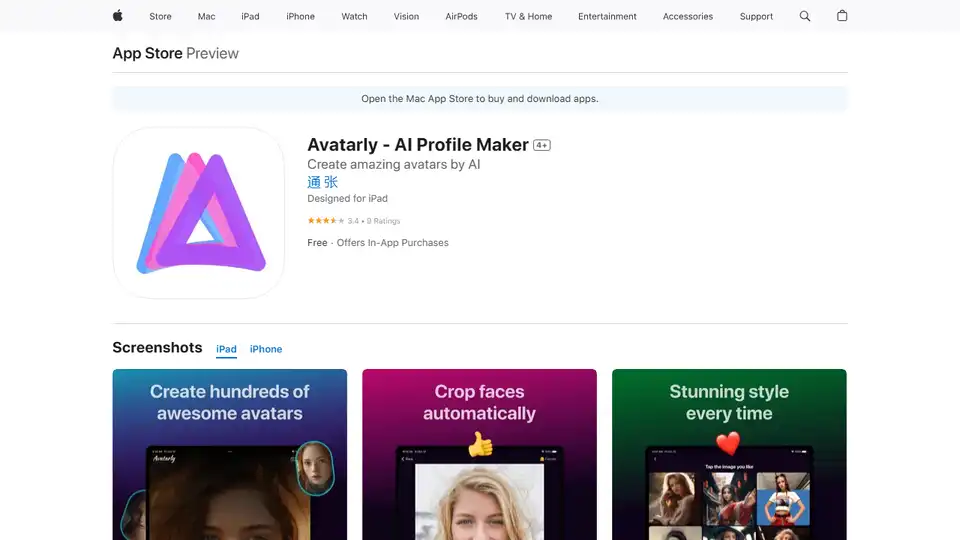 Avatarly - AI Profile Maker