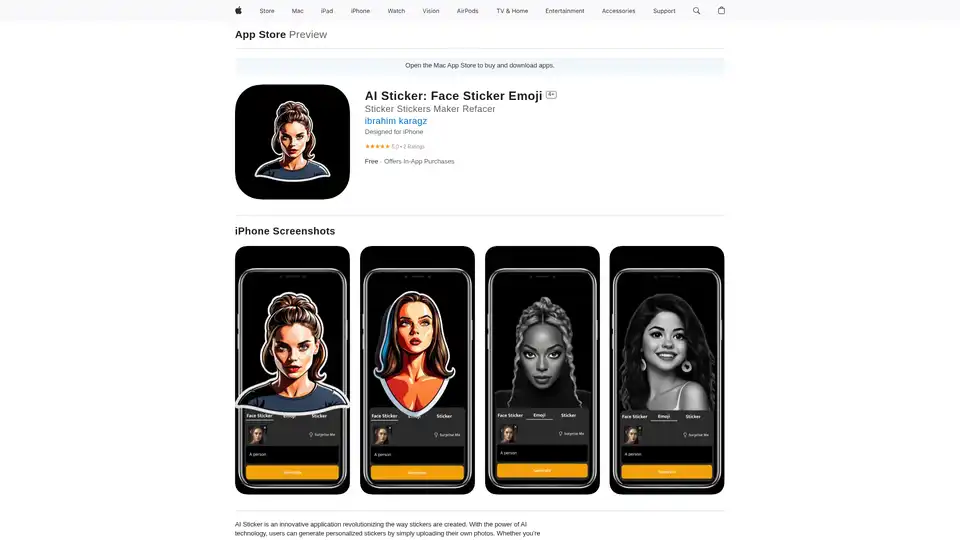 AI Sticker: Face Sticker Emoji