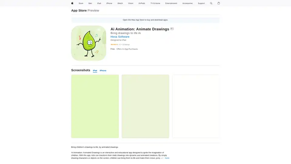 Ai Animation: Animate Drawings
