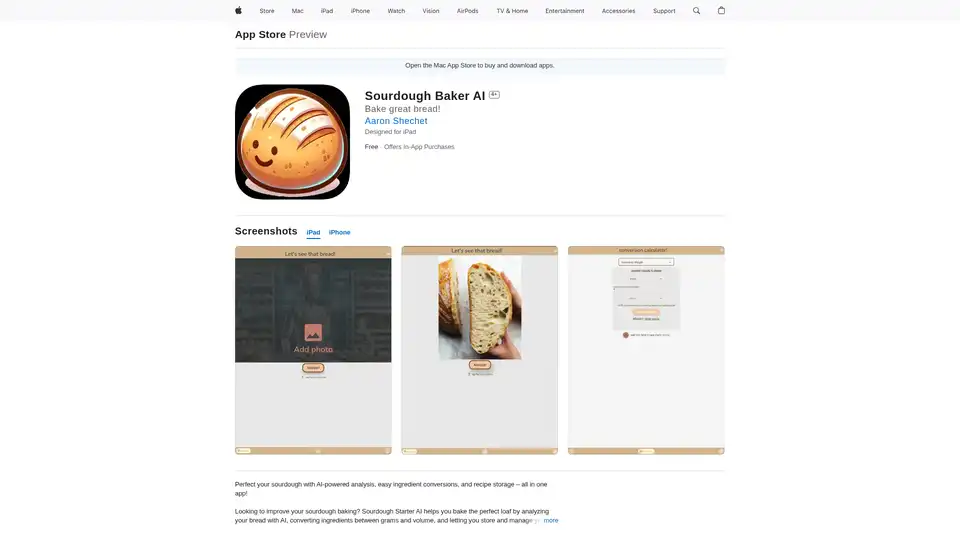 Sourdough Baker AI