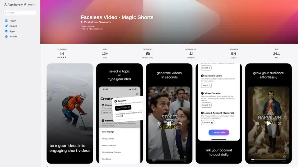 Faceless Video - Magic Shorts