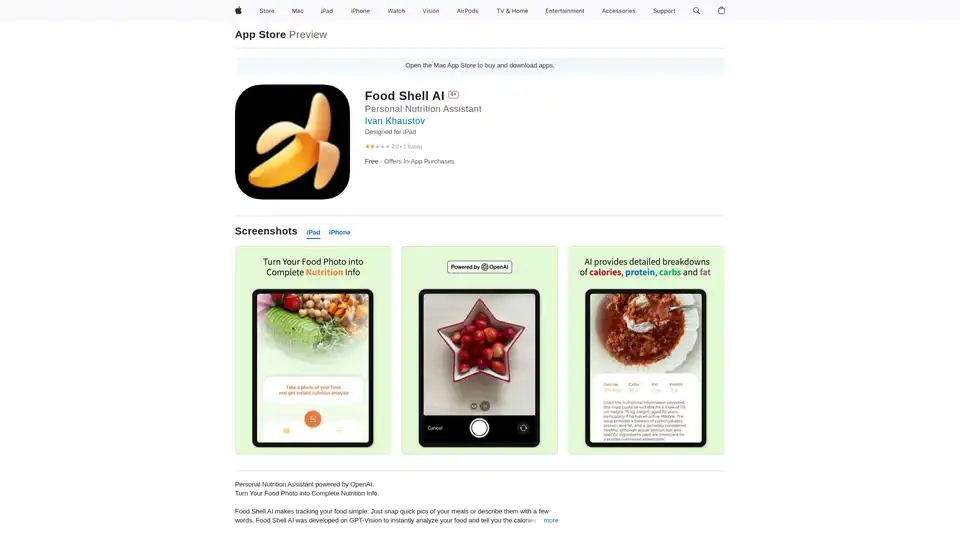 Food Shell AI