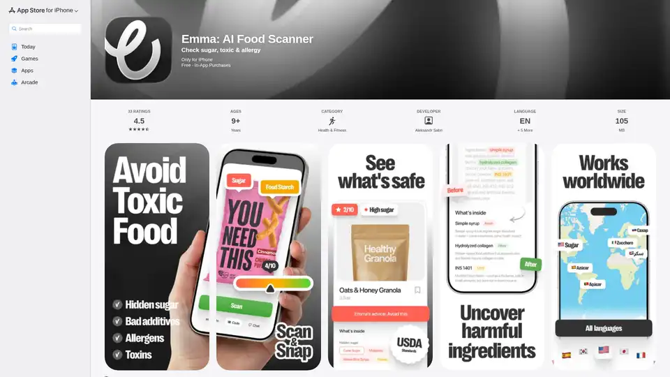 Emma: AI Food Scanner