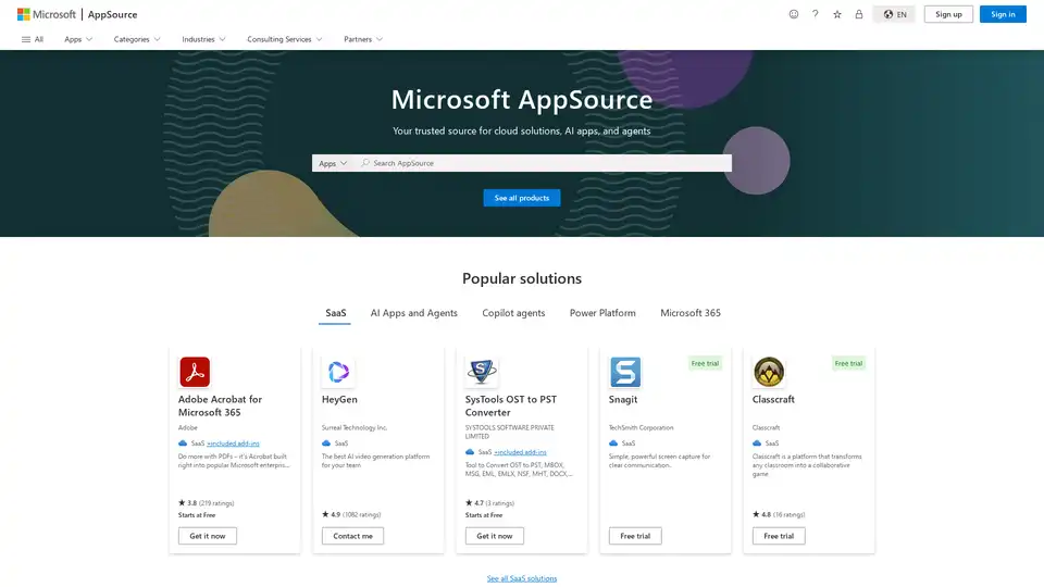 Microsoft AppSource