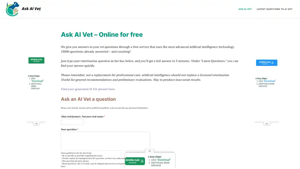 Ask AI Vet