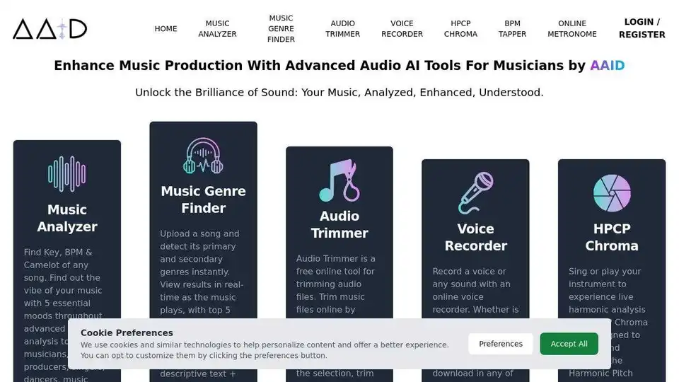 AAID (Audio AI Dynamics)