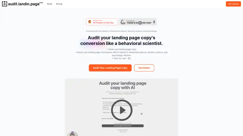 Audit Your Landing Page Copy