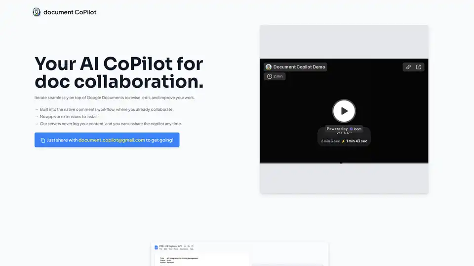 Document CoPilot