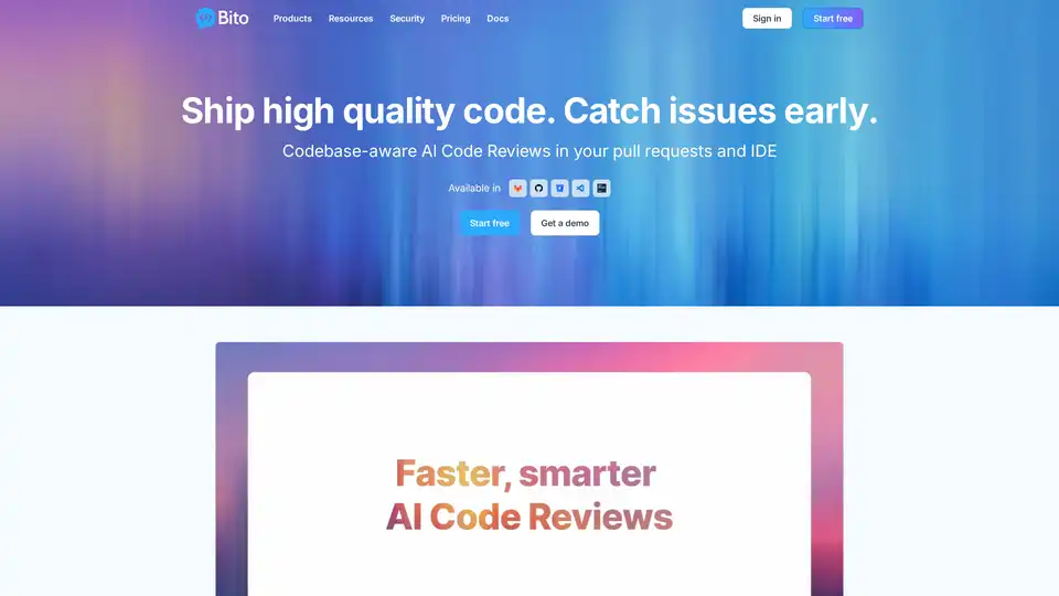 Bito AI Code Reviews