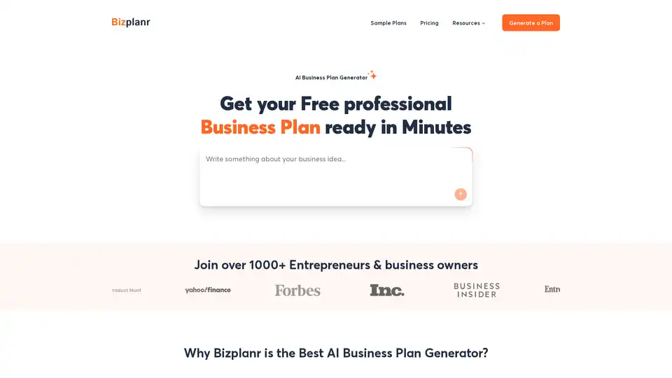 Bizplanr