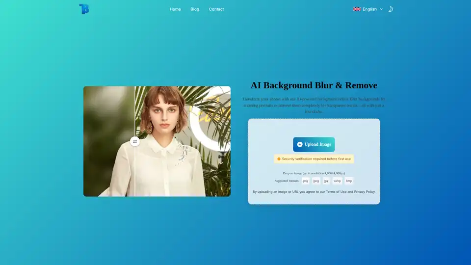 BlurBackground AI