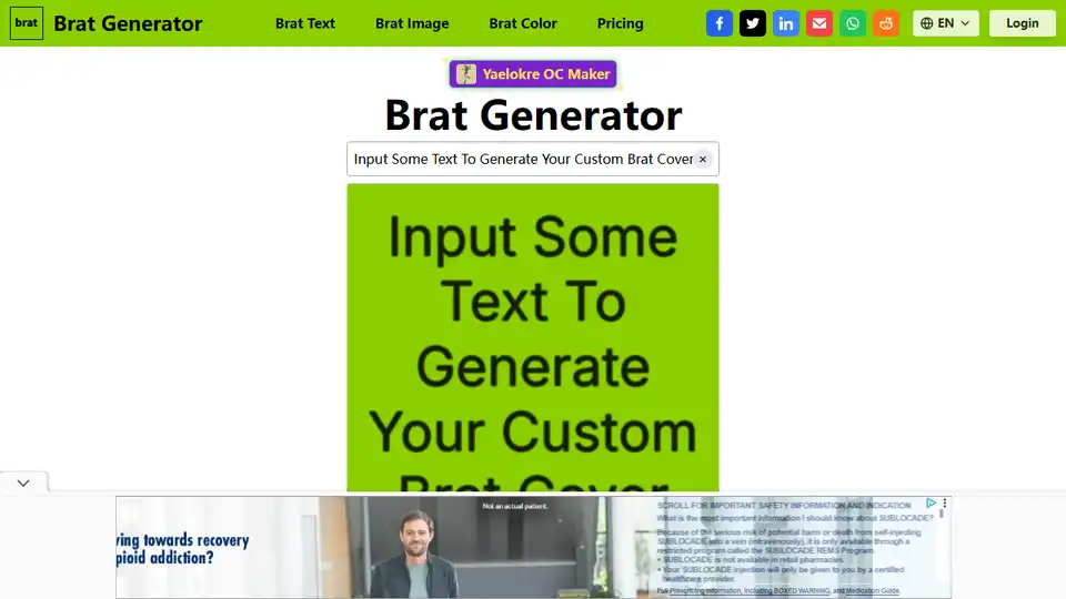 Brat Generator