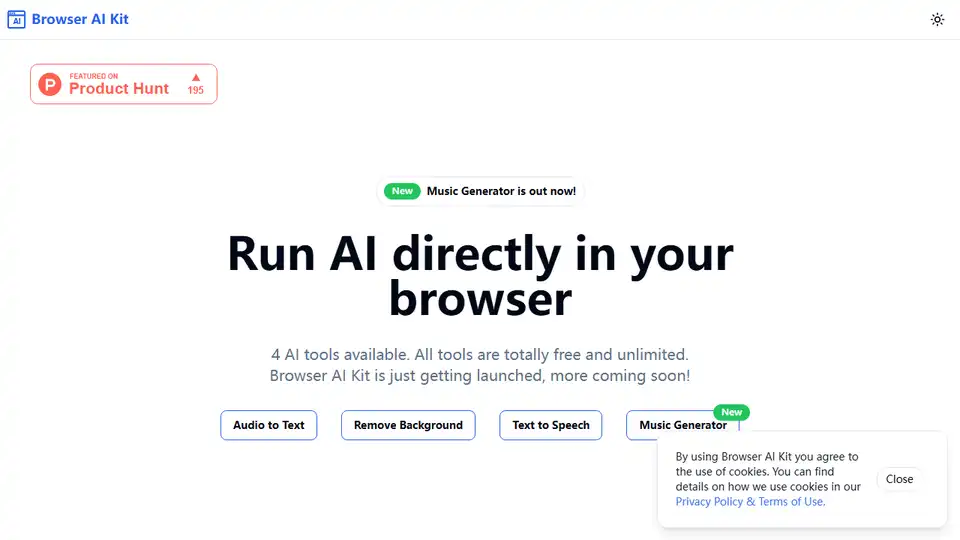 Browser AI Kit