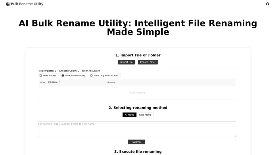 AI Bulk Rename Utility