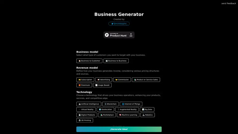 Business Generator